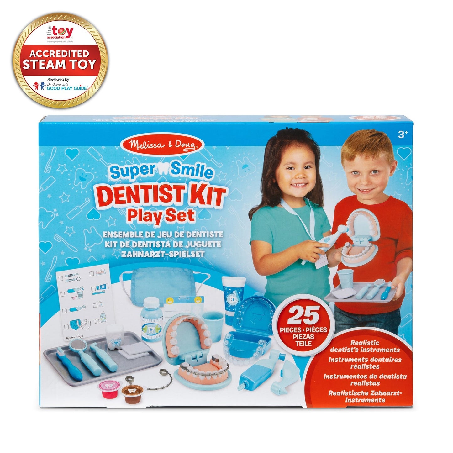 Set de joaca educativ La Dentist Melissa&Doug MD8611