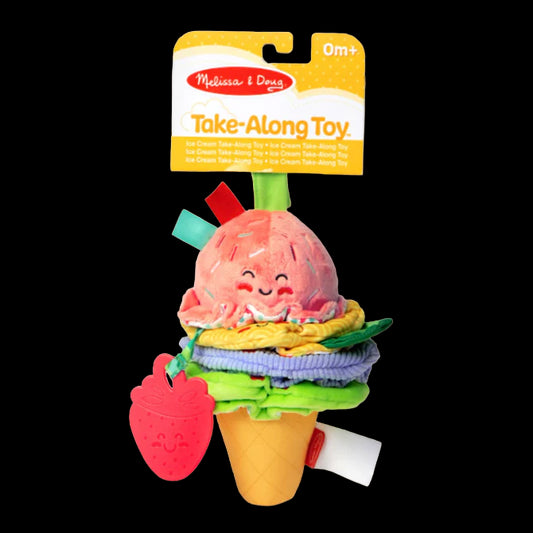 Baby travel toy Ice cream cone