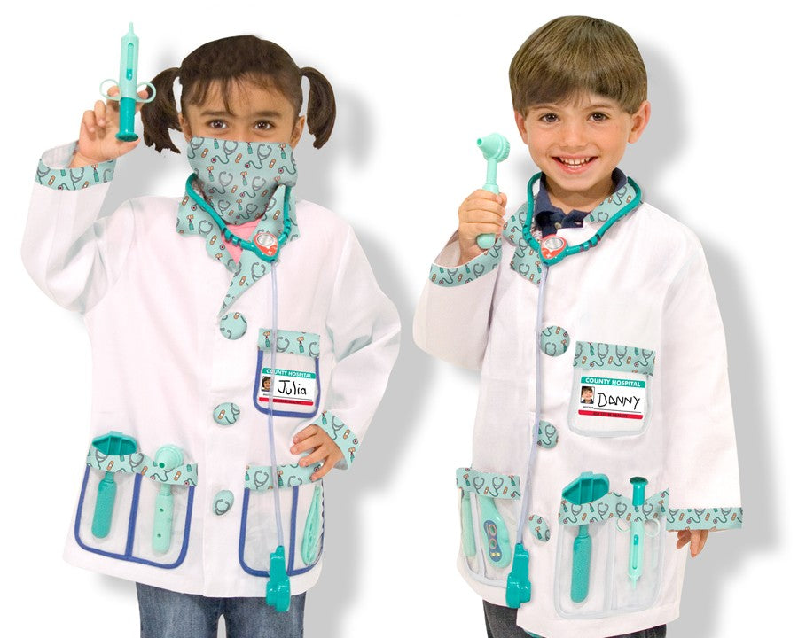 Costume di carnevale per bambini da dottoressa Melissa e Doug