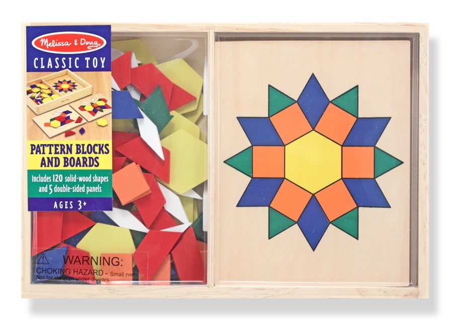 Modelli in legno e forme geometriche di Melissa e Doug