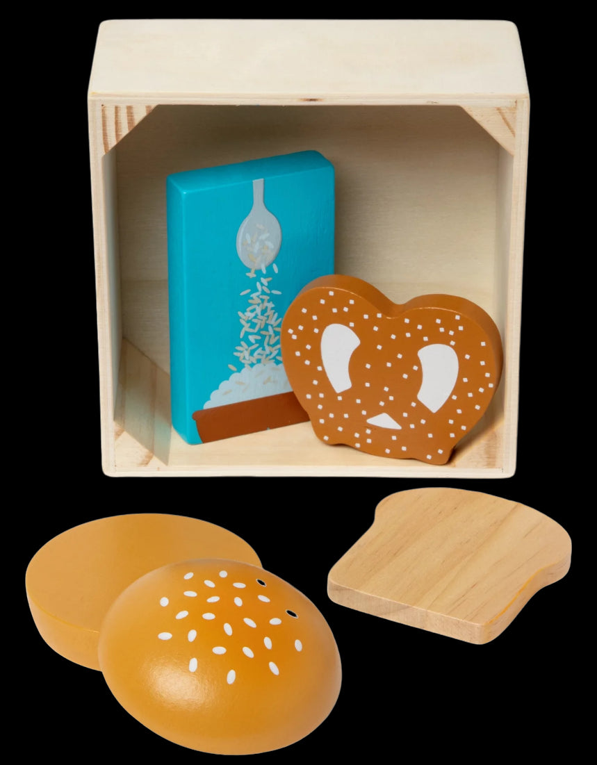 Set da gioco in legno per giochi di ruolo Bakery