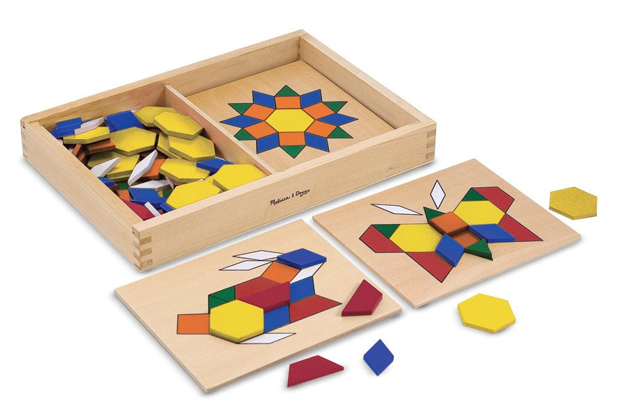 Modelli in legno e forme geometriche di Melissa e Doug