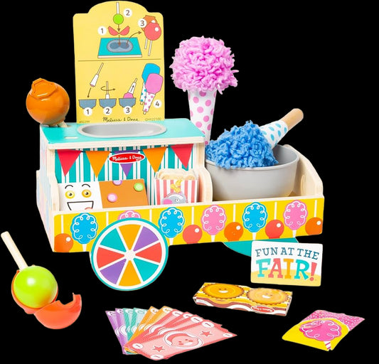 Wooden play set Toneta with sweets - Fun at the fair collection