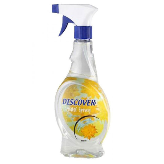 Ambientador Líquido Con Spray DESCUBRE Cachemira, 500 Ml