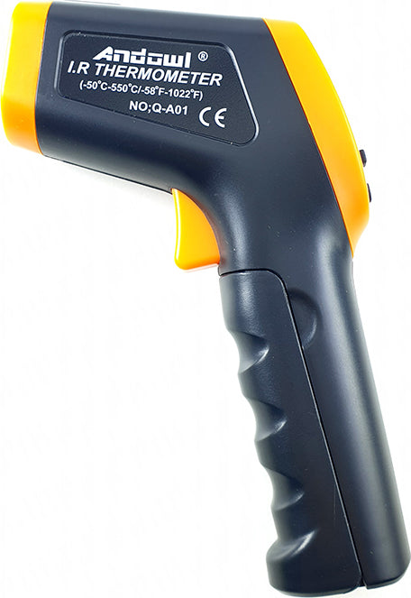 Andowl Q-A01 Infrared Thermometer for temperatures from -42°C to 550°C with 12:1 Distance Ratio Code: 22977675