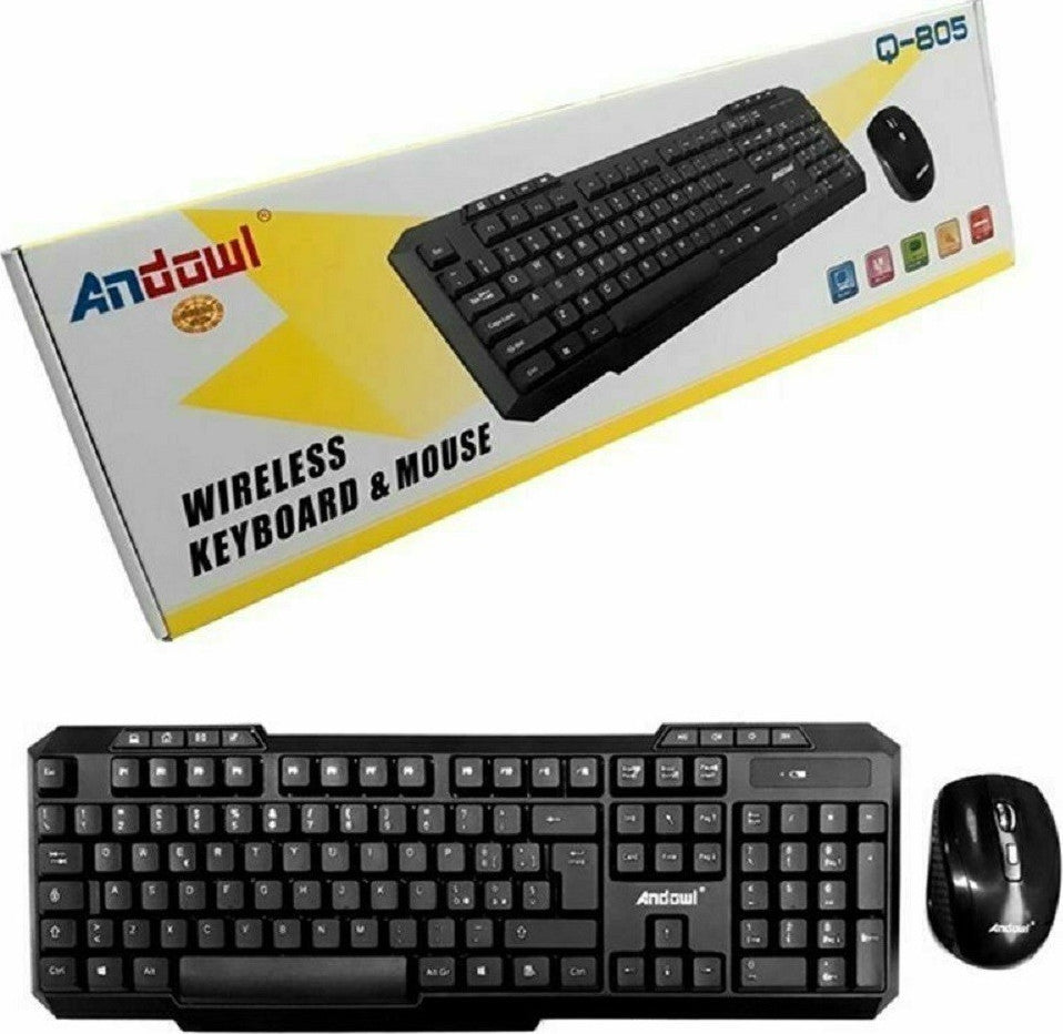 Andowl Q-805 Fără fir Doar tastatura Engleză USCodul: 23780654