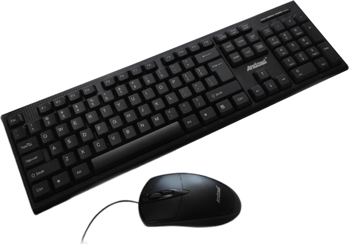 Juego de teclado y ratón Andowl Q-K20 Inglés USCódigo: 27652626