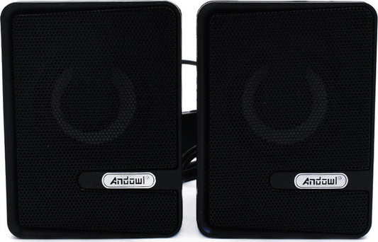 Andowl Q-T126 Компютърни високоговорители 2.0 с мощност 6W в черен цвят Код: 29185181