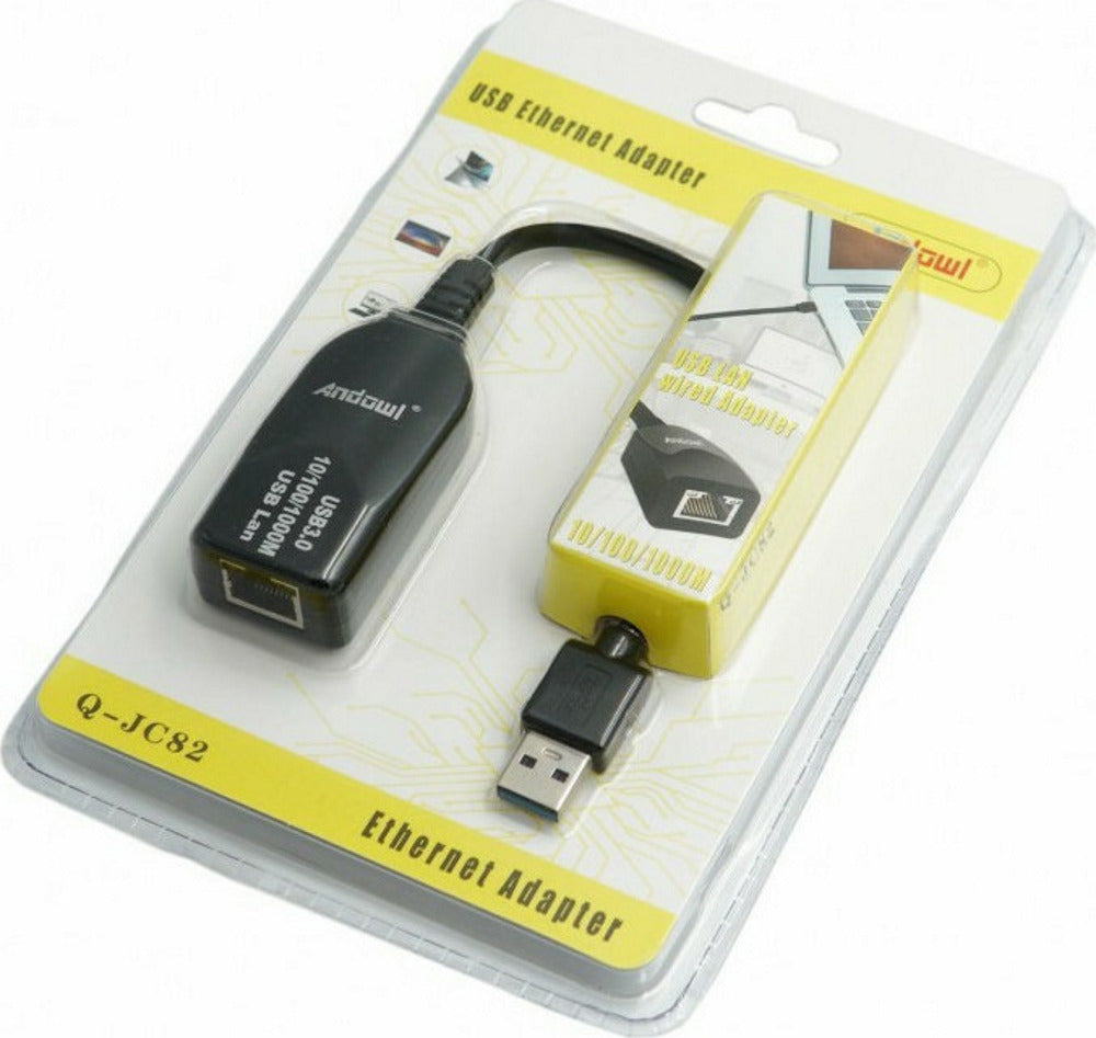 Andowl Q-JC82 USB Network adapter for wired connection Gigabit EthernetCode: 28862090