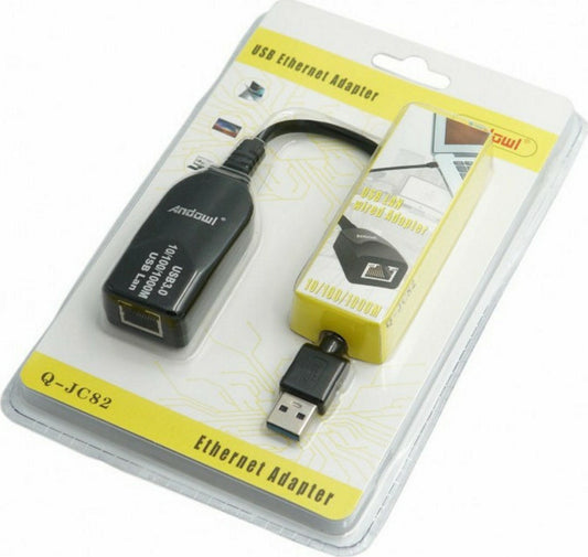 Andowl Q-JC82 USB-Netzwerkadapter für kabelgebundene Gigabit-Ethernet-VerbindungCode: 28862090