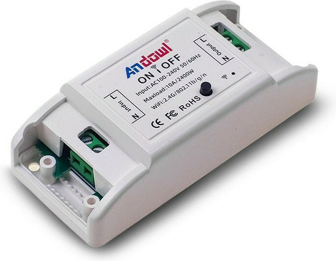 Andowl Smart Wi-Fi междинен превключвател Код: 24914283