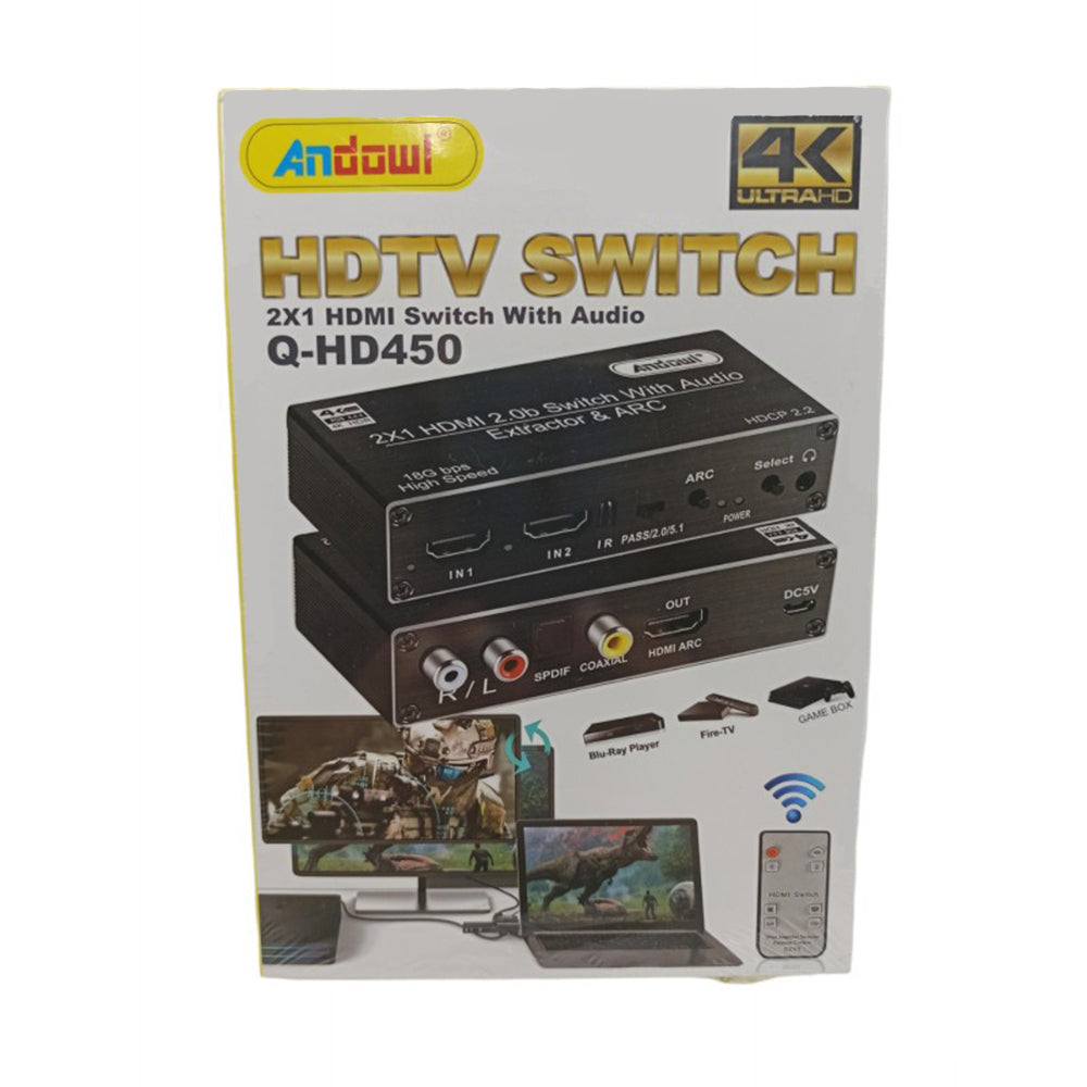 Andowl Q-HD450 HDMI Switch Q-HD450 Code: 35902836