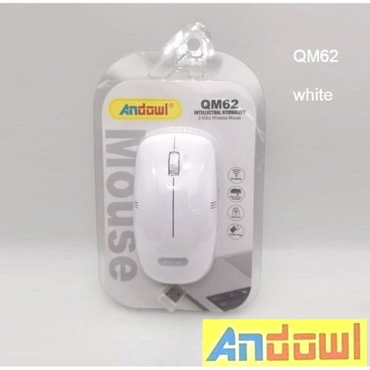 Andowl QM62 Online store Mouse WhiteCode: 35390107