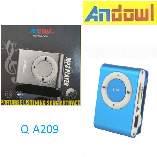 Andowl MP3-Player (16 GB), Blau, Code: 46376538