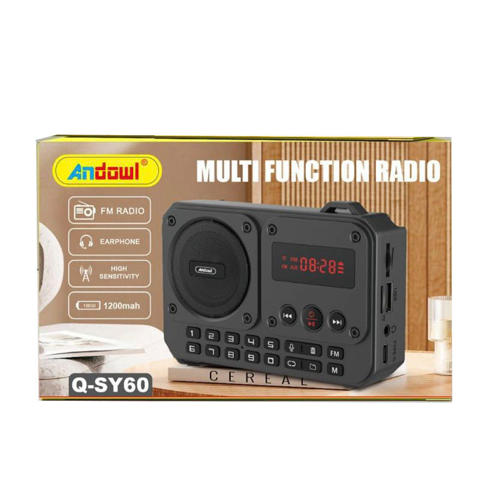 Andowl Q-SY60 Radio de masă Dark GreyCodul: 52596182