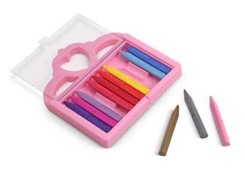 Set matite colorate triangolari Princess Melissa e Doug 12 pz