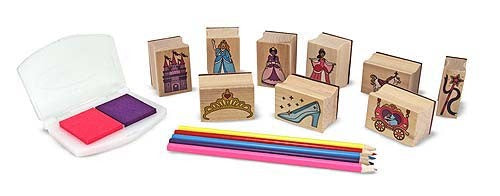 Set di timbri Principessa Melissa e Doug