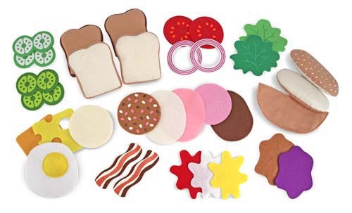 Melissa & Doug - Set da gioco con sandwich