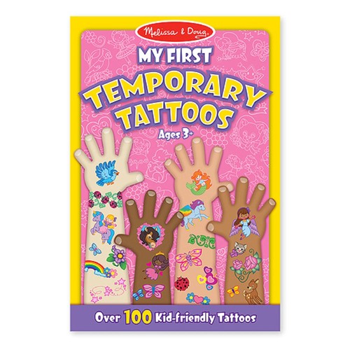 Set di tatuaggi temporanei per ragazze Melissa e Doug