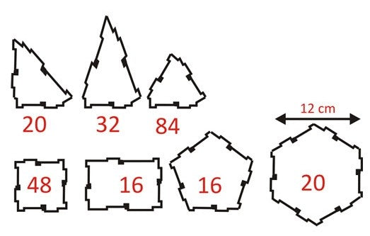 Miniland - Gioco CONNECTION 236 pezzi