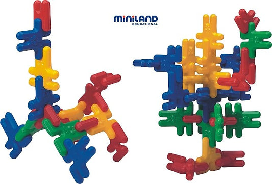 Conigli per costruire Kim Buni Miniland 74 pz