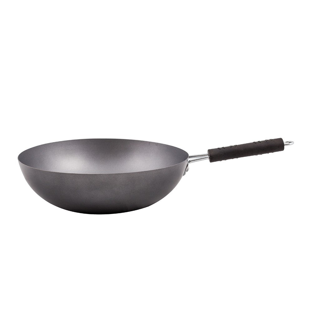 Tigaie wok, otel carbon non-stick, 32 x 10.60 cm, Grunberg GR345