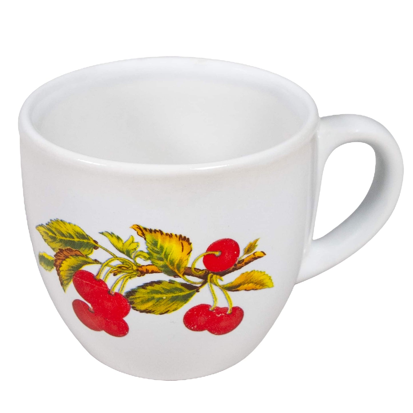 Tazza Arctic White con decoro Ciliegia, 200 ml