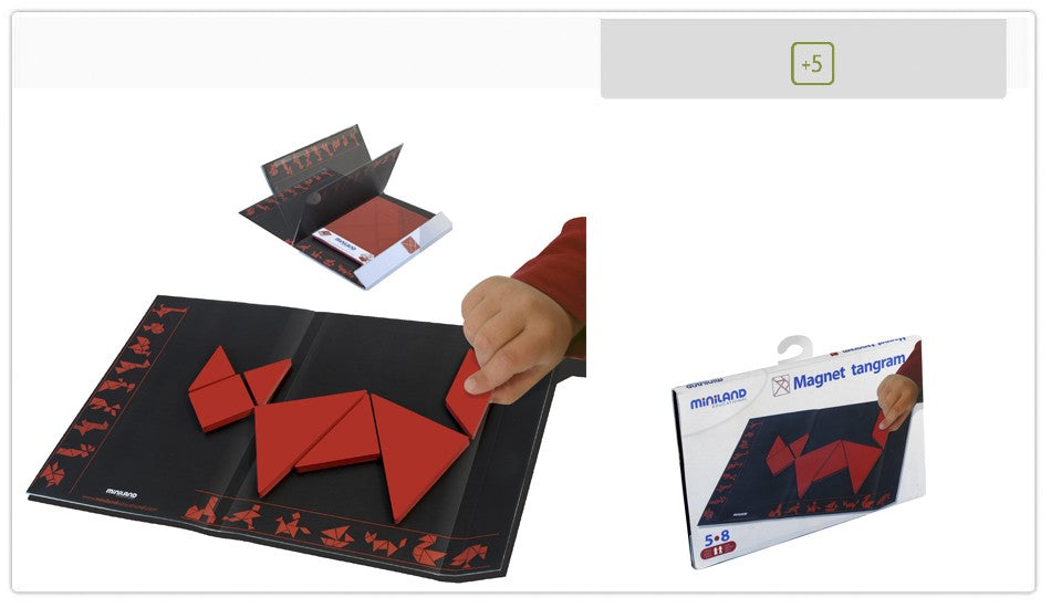 Tangram magnetic Miniland