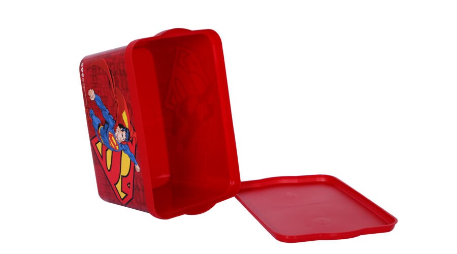 Storage box, with lid, 2.30 l, Tuffex TP597/SUPERMAN