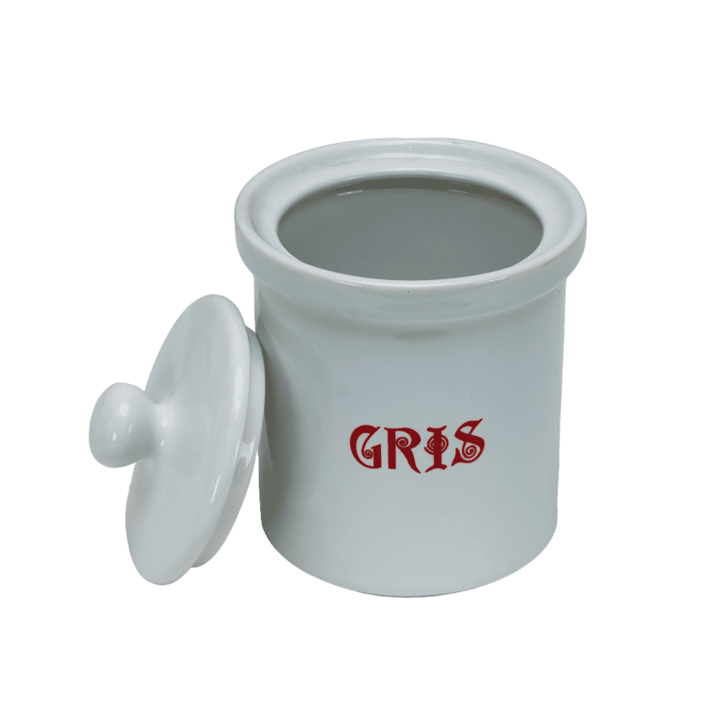 Cutie gris 600 g , Alb