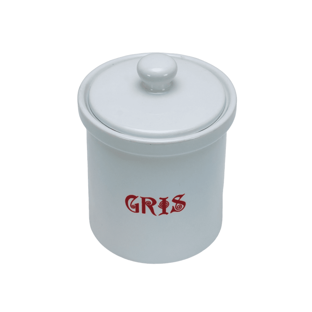 Cutie gris 600 g , Alb