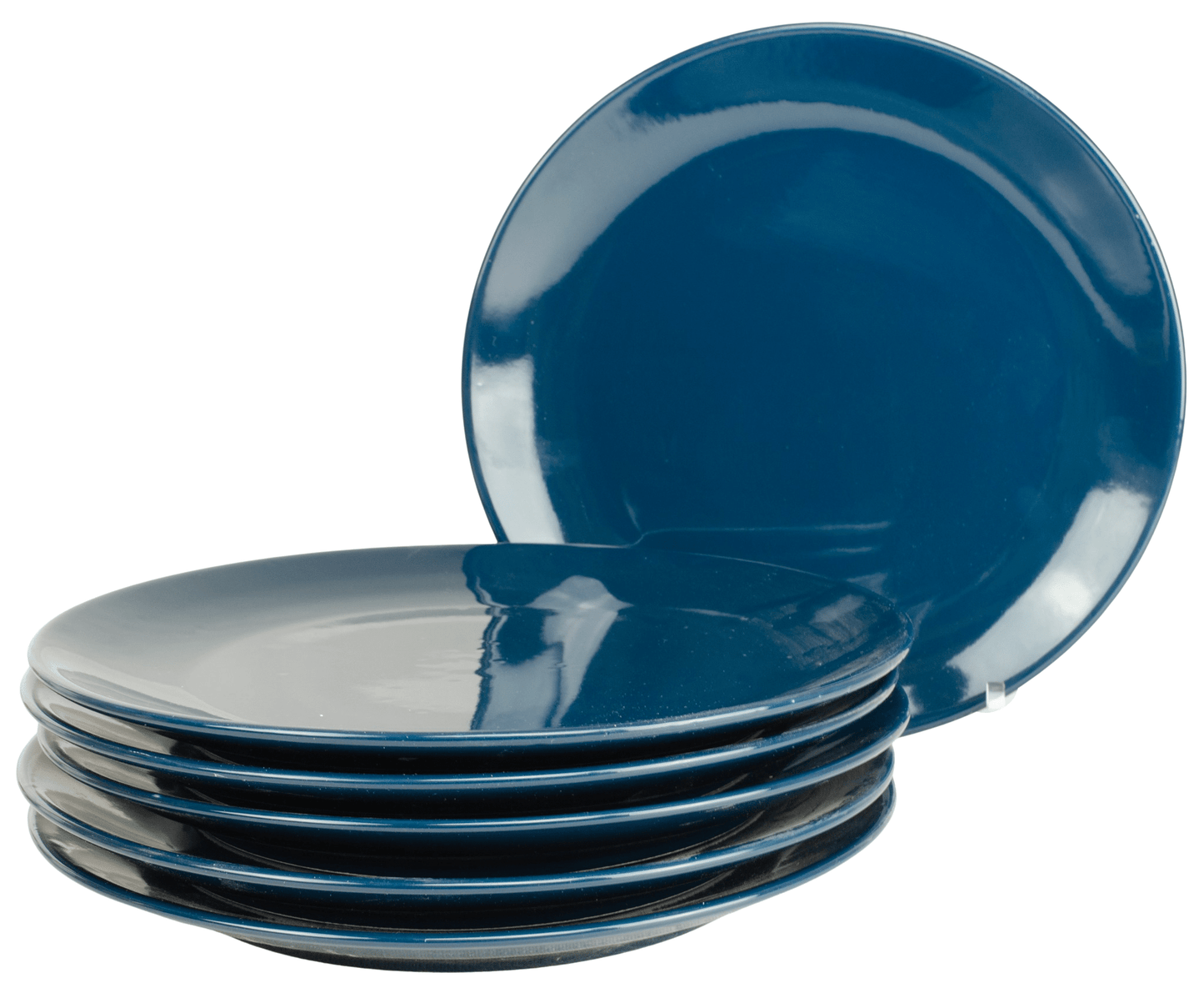 Set of 6 flat plates Bluemarine, 26 cm