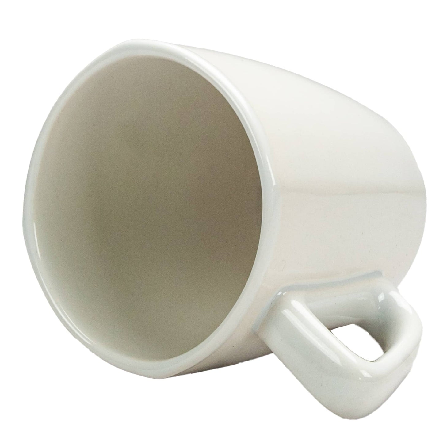 Tazza quadrata in ceramica, 300 ml Arctic White