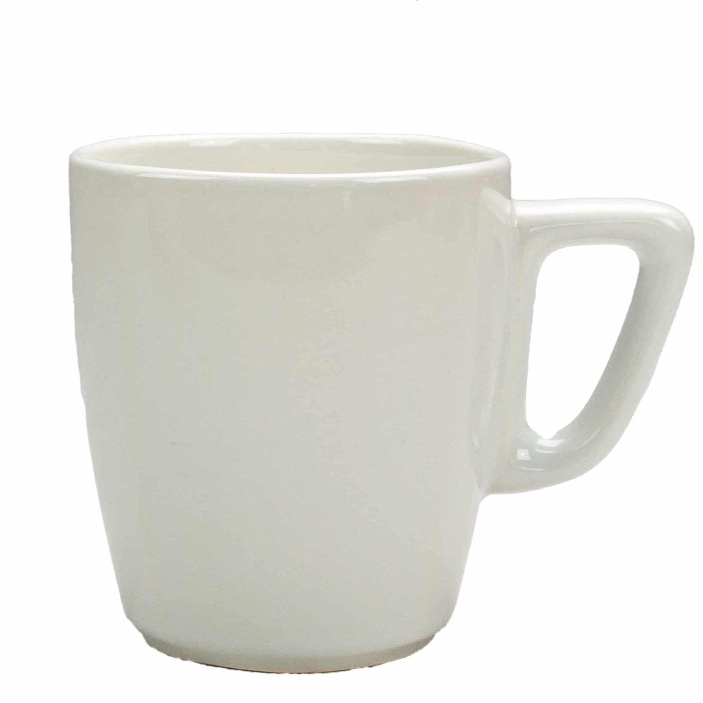 Tazza quadrata in ceramica, 300 ml Arctic White