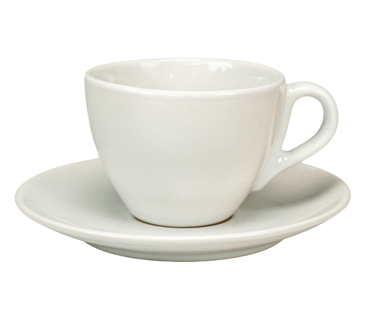 Tasse und Untertasse „Arctic White“, 160 ml