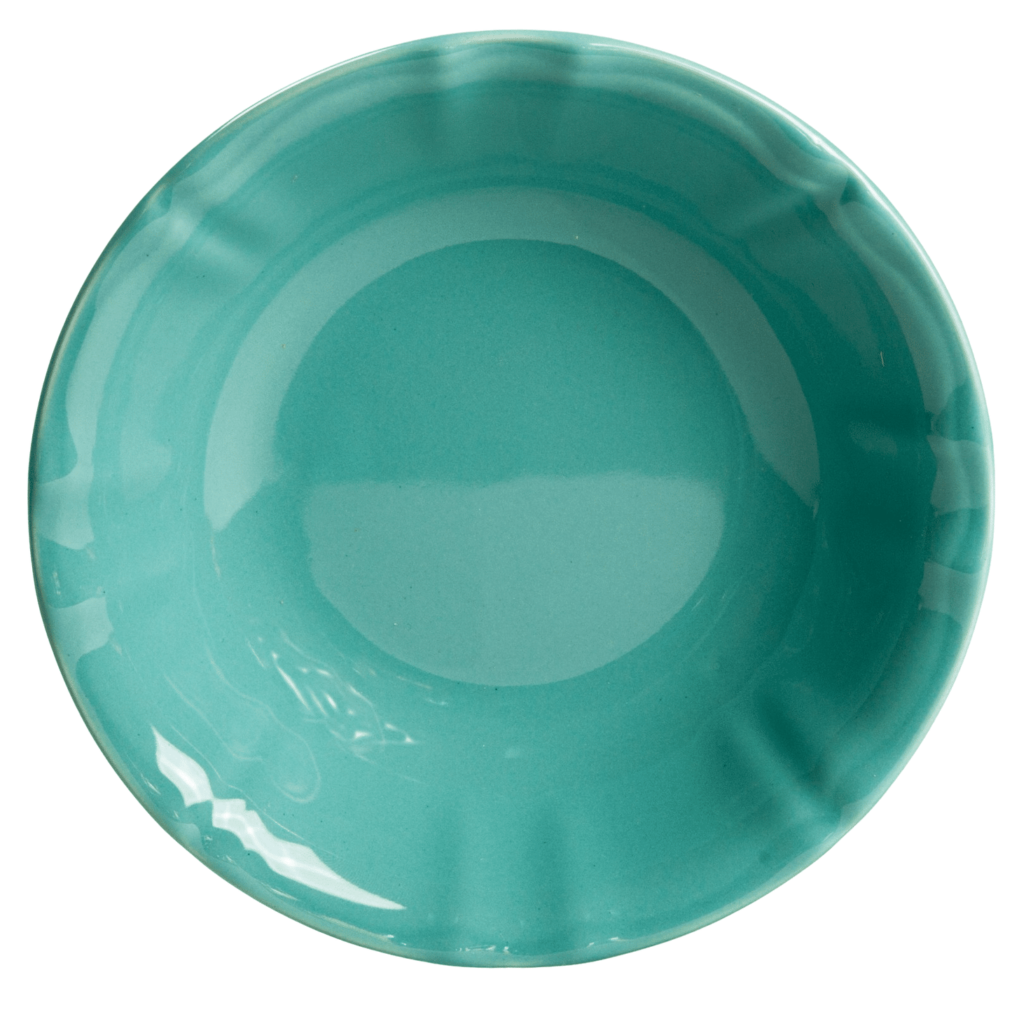 Set of 6 modern bowls, 350 ml, Turquoise Marine