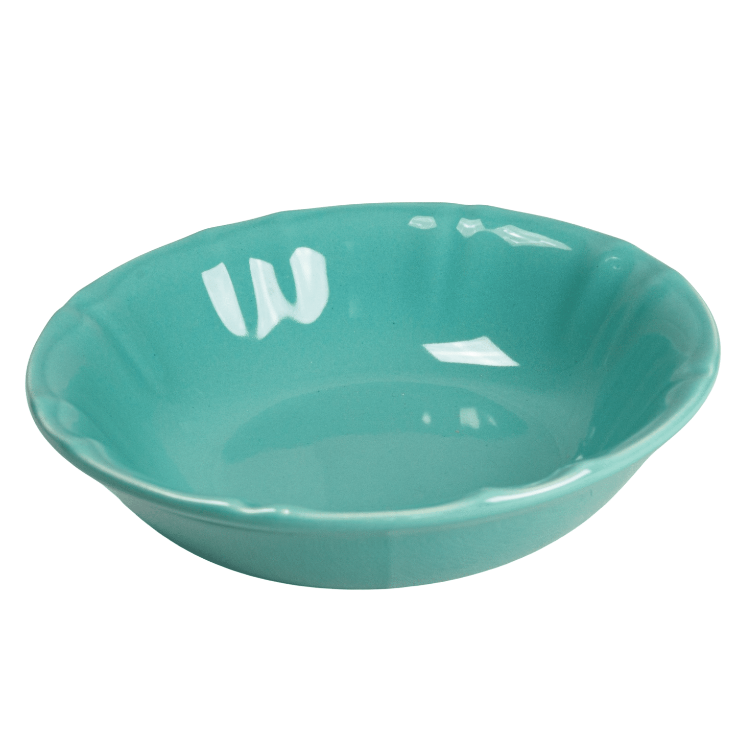 Set of 6 modern bowls, 350 ml, Turquoise Marine