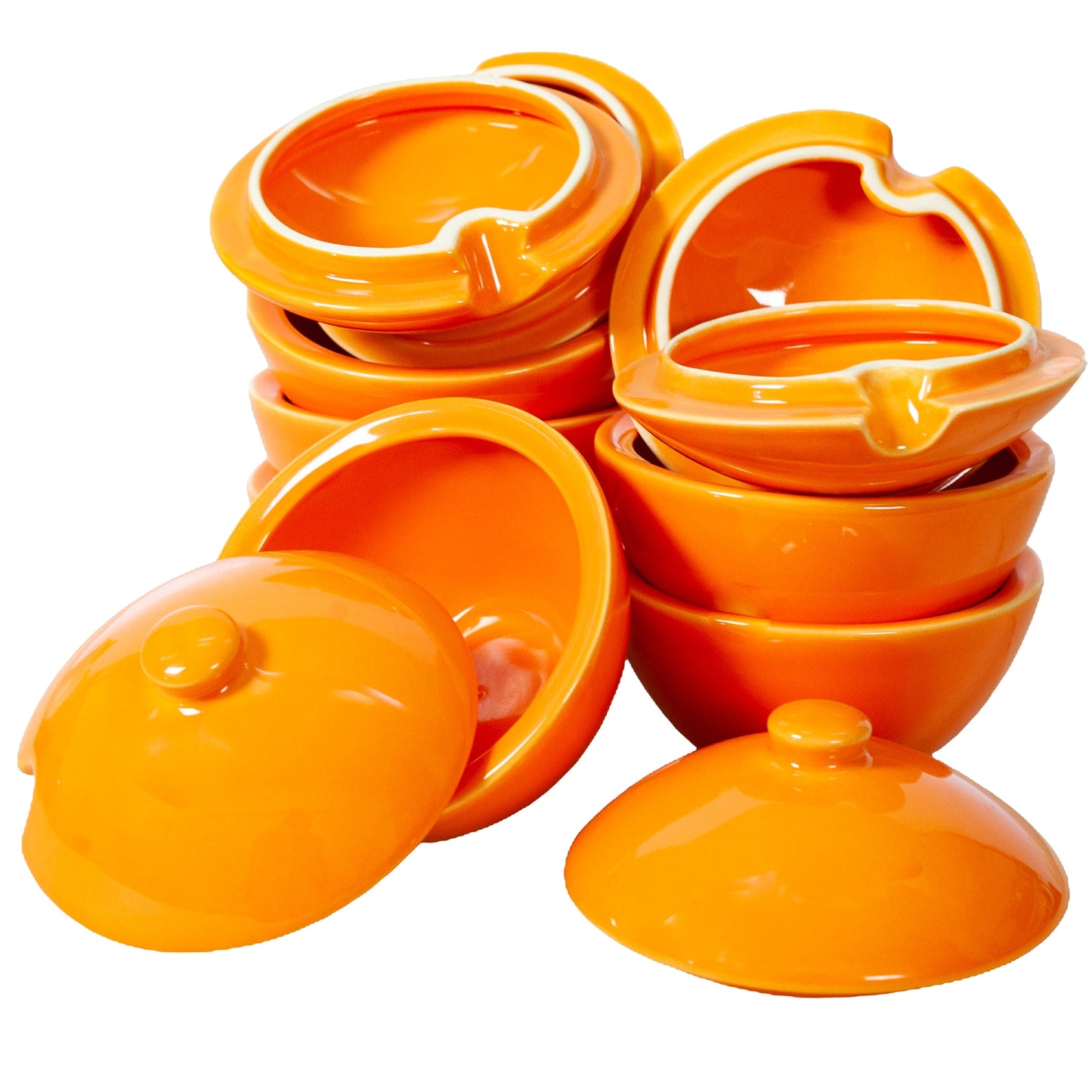 Set 6 portazuccheri Arancio Tropicale, 200 ml