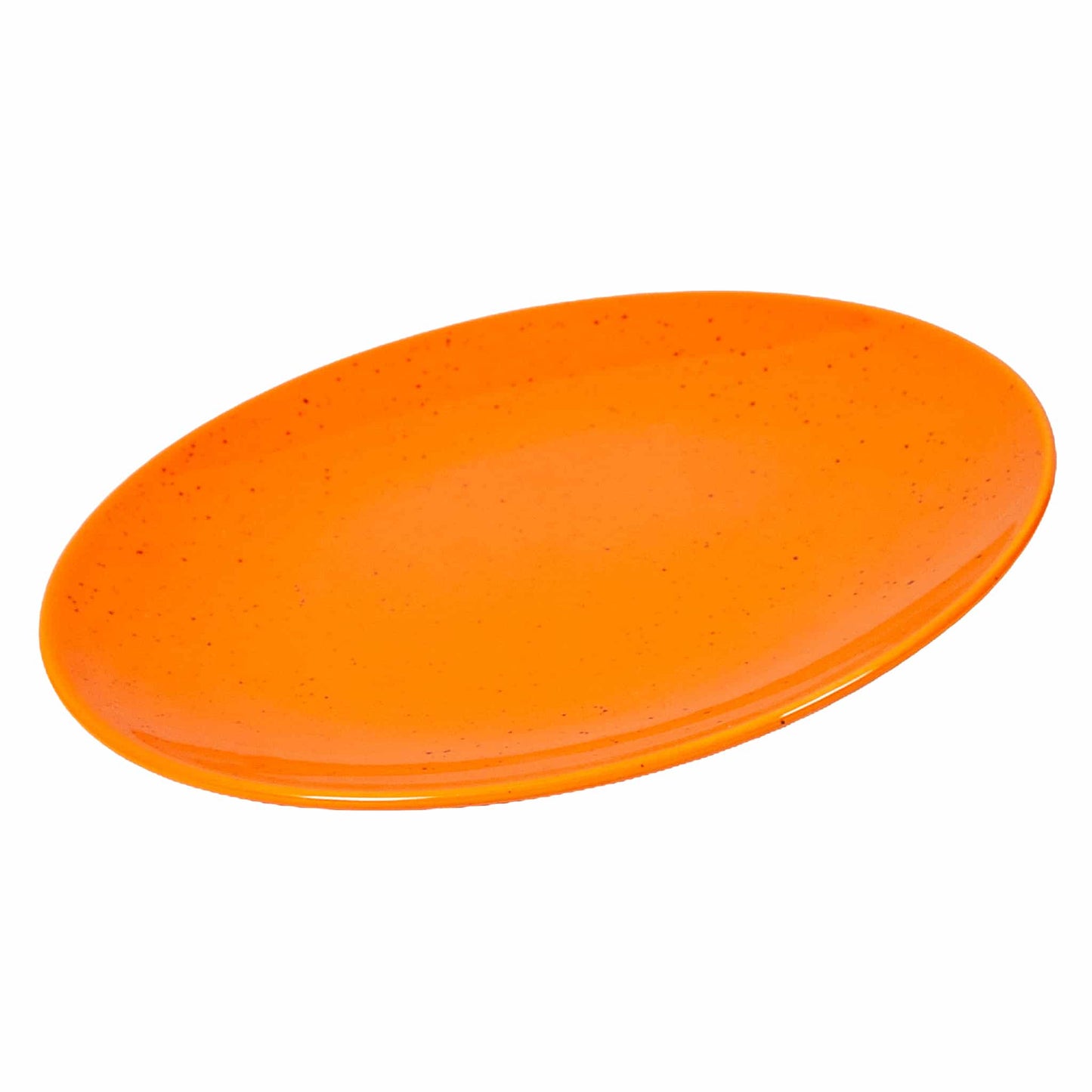 Set mit 6 Desserttellern Tropical Orange, 20 cm