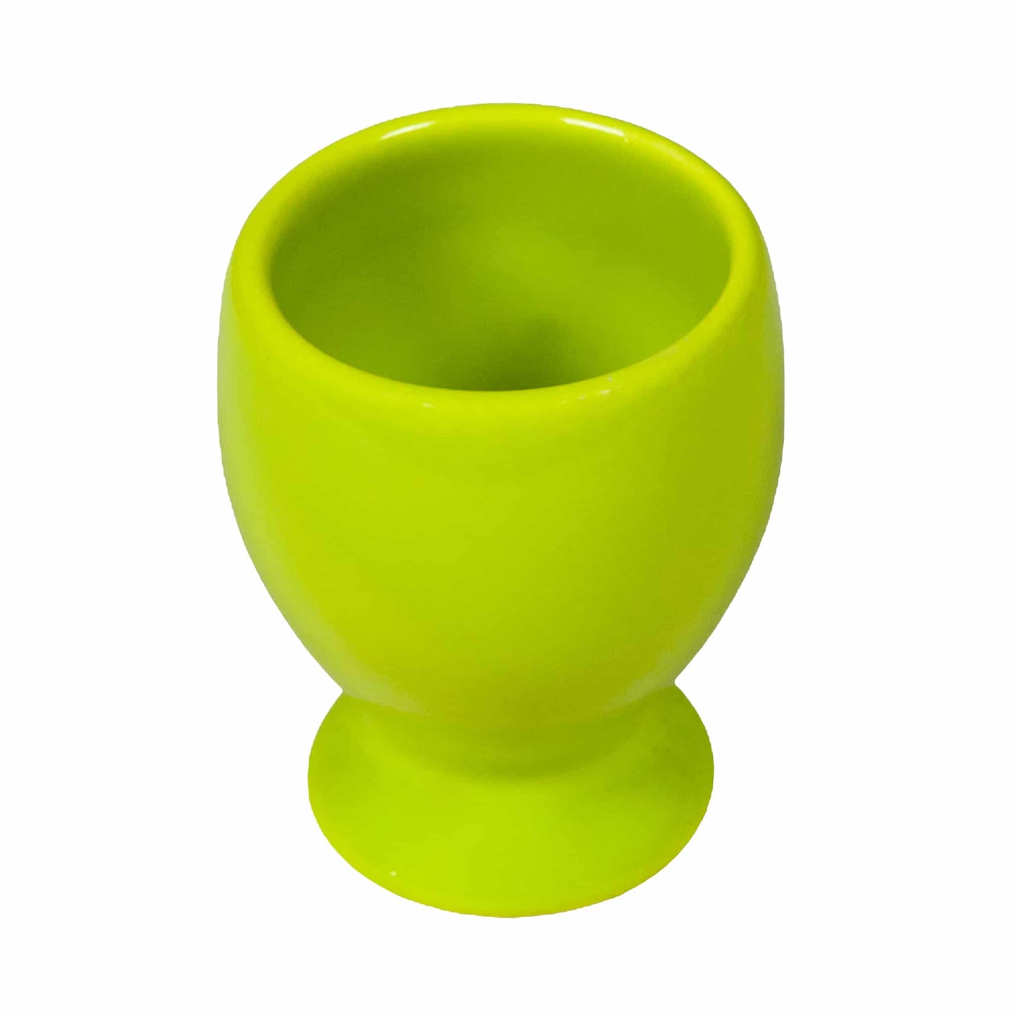 Set of 6 Green Electric egg holders, 6 cm