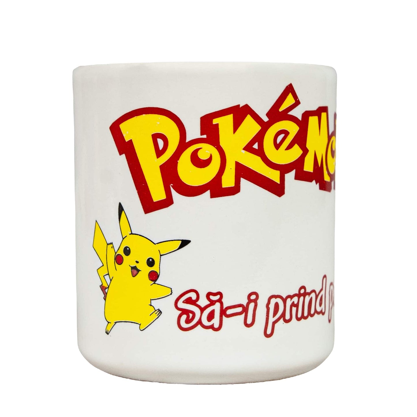 Tazza con decorazione Pokemon, 260 ml, bianco artico