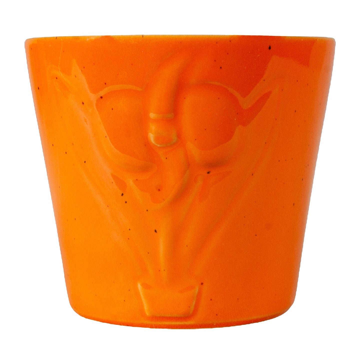 Vaso da fiori 10 cm, pigmentato arancione tropicale