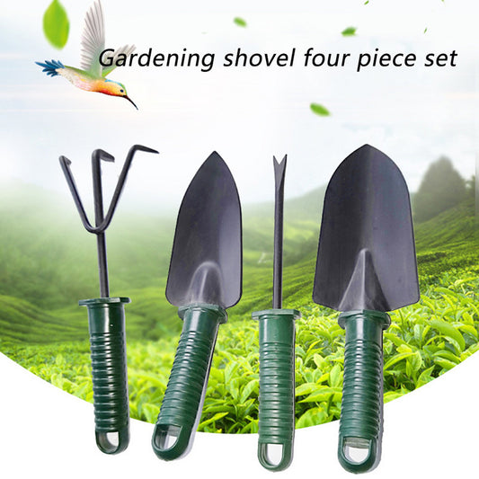 4 buc/set Mini lopata grebla Set de cazma Kit de plantare de flori in miniatura Materiale pentru gradinaritUnelte usoare de mana pentru gradina