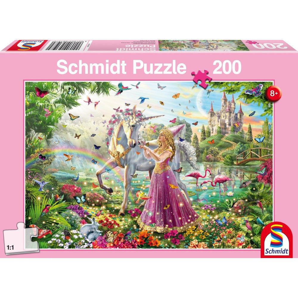 Puzzle Schmidt: El hada en el bosque encantado, 200 piezas