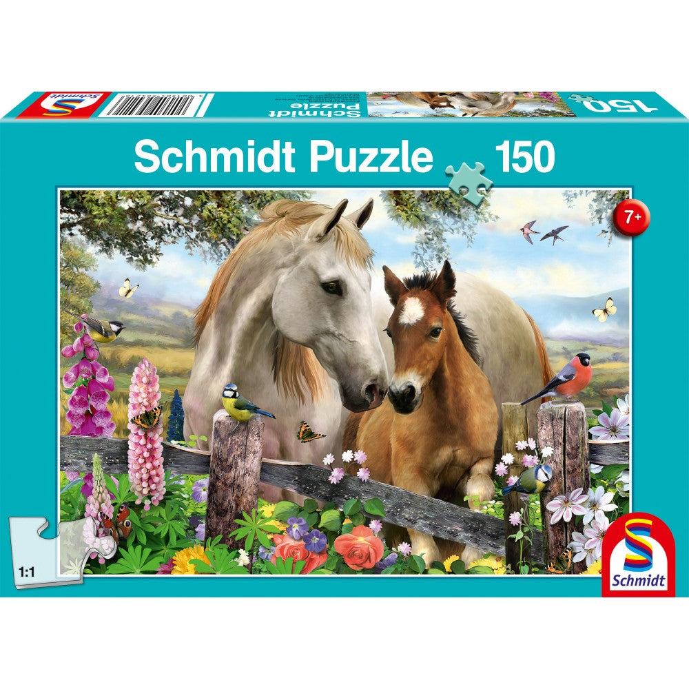 Puzzle Schmidt: Yegua y potro, 150 piezas