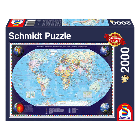 Schmidt puzzle: Our world, 2000 pieces