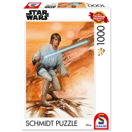 Puzzle Schmidt: Thomas Kinkade - Star Wars - Undaunted, 1000 piezas