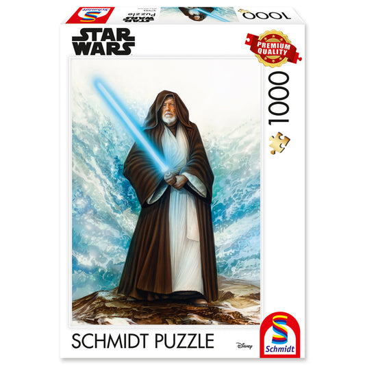 Puzzle Schmidt: Thomas Kinkade - Star Wars - Star Wars - Maestro Jedi, 1000 piezas