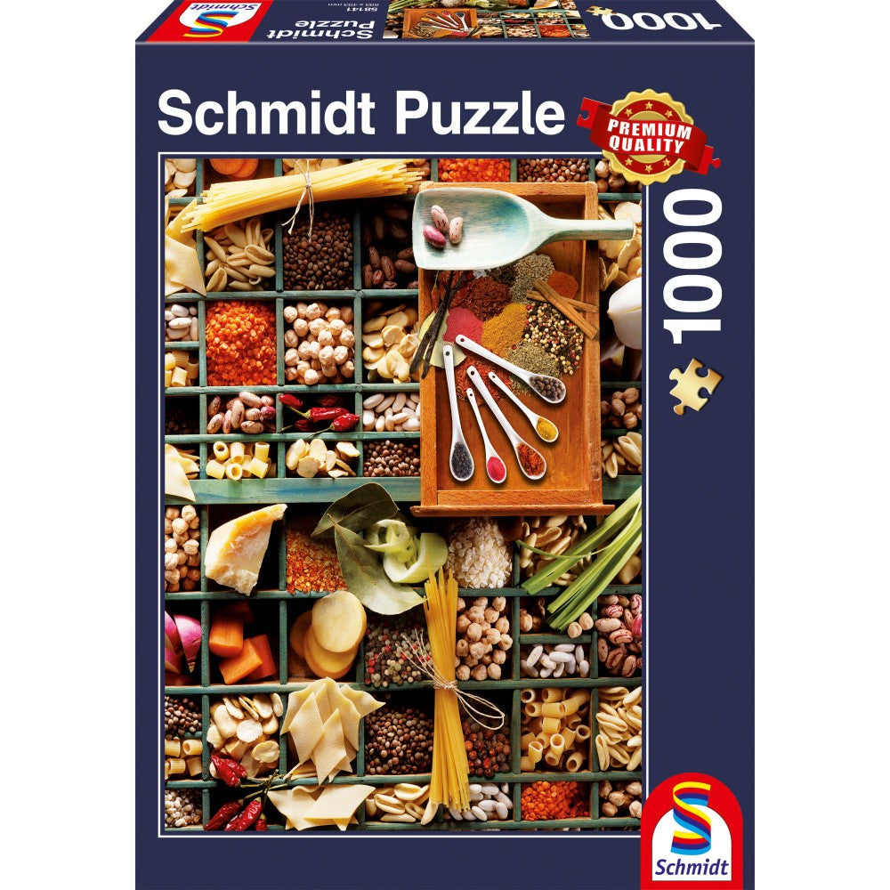 Puzzle Schmidt: Popurrí de especias, 1000 piezas