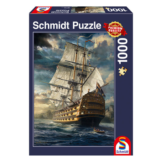 Puzzle Schmidt: El barco, 1000 piezas